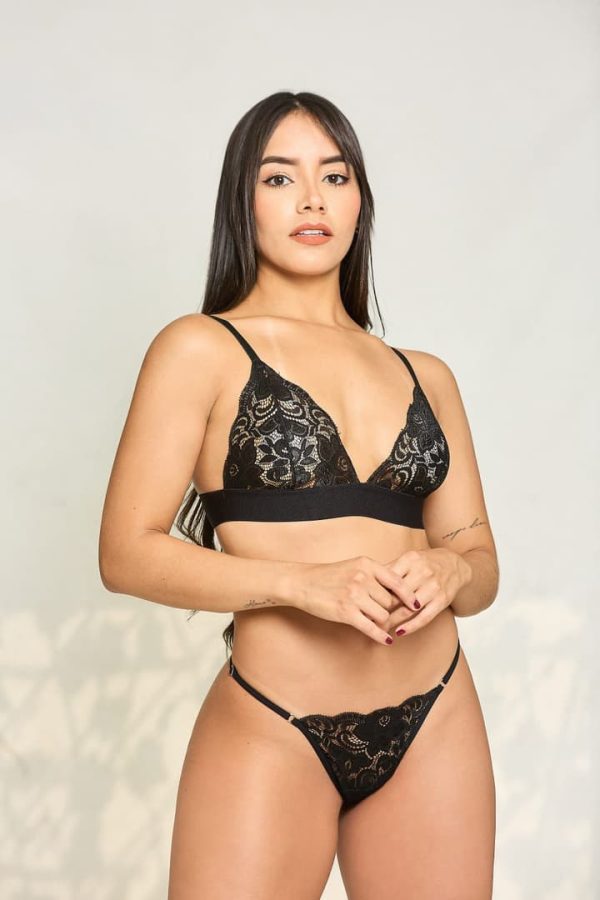 Lencería Set Vera Negro